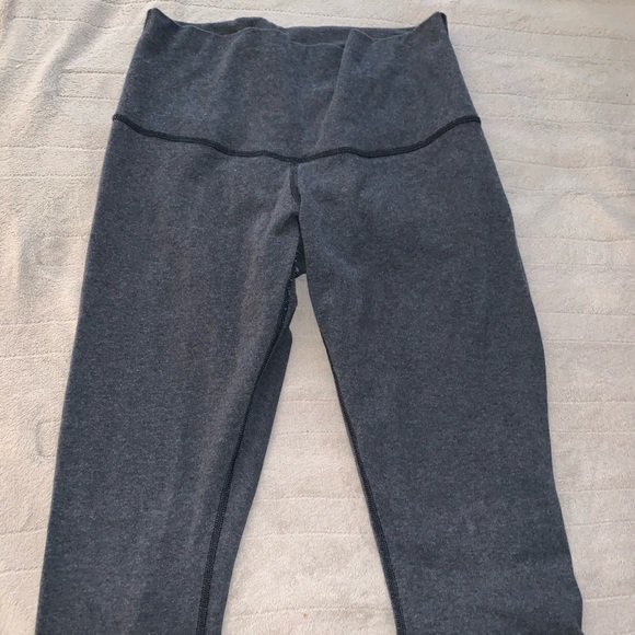 Size 10 Grey LuLulemon Leggings - Picture 2 of 5